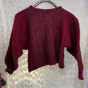 Women's vintage Givenchy Red wool Sweater small